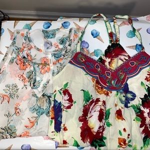 Bundle Alert 🚨 2 Floral Spring Top  Size Small